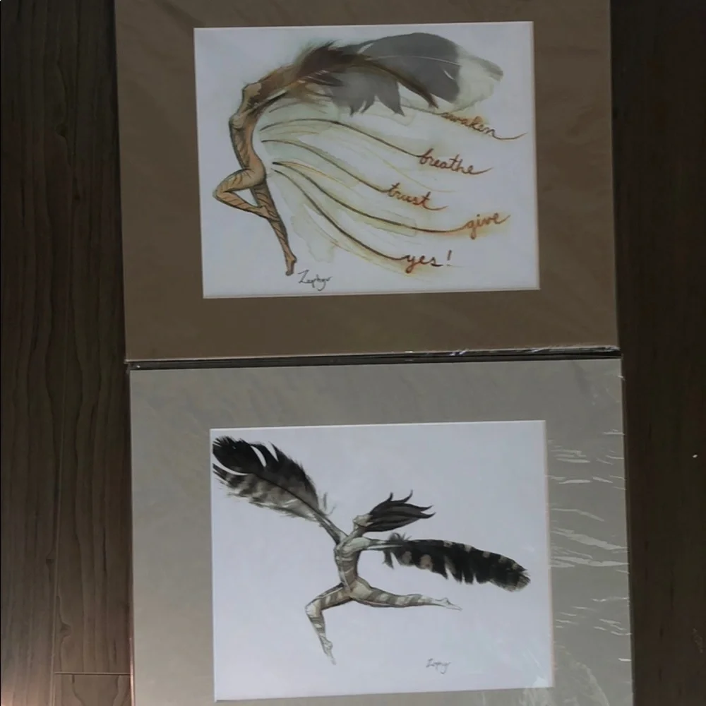 Feather Fairy Art Prints